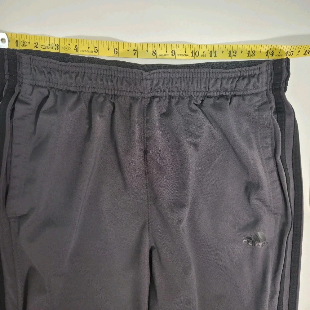 Adidas Primegreen Track Pants Athleisure Performance Mens Large Gray Ankle Zip